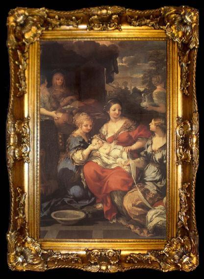 framed  unknow artist The birth of the Virgin one, ta009-2